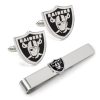 Oakland Raiders Cufflinks and Tie Bar Gift Set