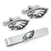 Philadelphia Eagles Cufflinks and Tie Bar Gift Set