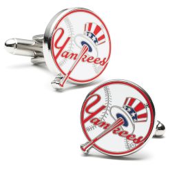 Yankees Baseball Cufflinks