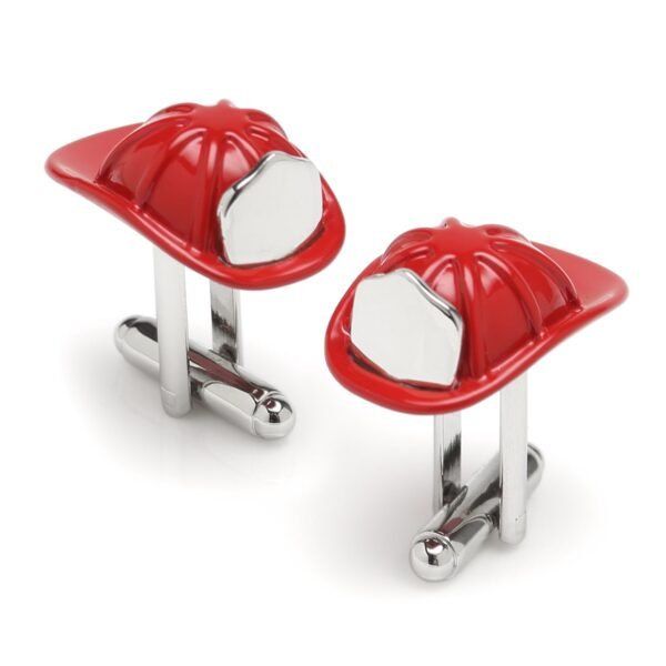 Fireman Hat 3D Cufflinks