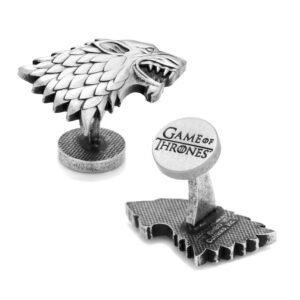 Game of Thrones Stark Direwolf Sigil Cufflinks