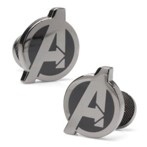 MV-AVNGR-GM Avengers Gunmetal Cufflinks