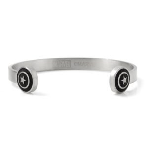 Marvel Captain America Stainless Steel Cuff Bracelet