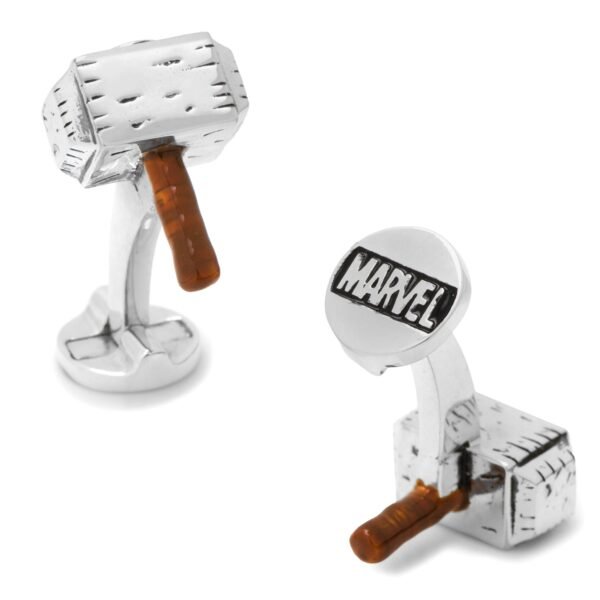 MV-THOR-3D_048b1b78-2e84-4c3d-8f26-5f642afcac6a Marvel Thor Mjolnir 3D Cufflinks