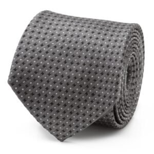 OB-CSDT-GRY-TR_b21abf24-f2ec-4233-a58d-623bc43323a3 Gray Cross Dot-Men's Tie