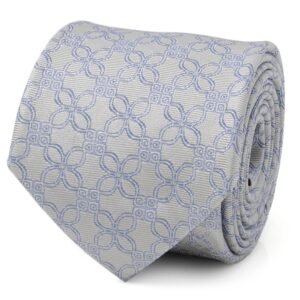 OB-DCO-BL-TR_4293eab3-cefb-4c90-9451-884b2c8dcd08 Gray Blue Art Deco Men's Tie