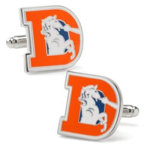 PD-DEN2-SL NFL Denver Broncos Vintage Cufflinks
