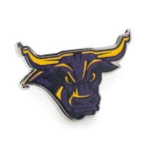 NCAA Mankato State Stomper Mascot Lapel Pin