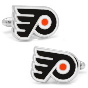 NHL Philadelphia Flyers Silver Cufflinks