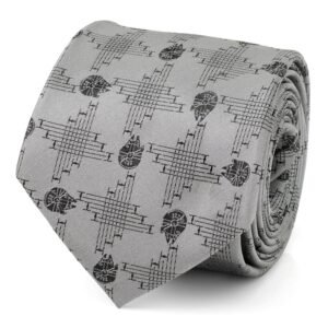 Star Wars Millennium Falcon Gray Tie