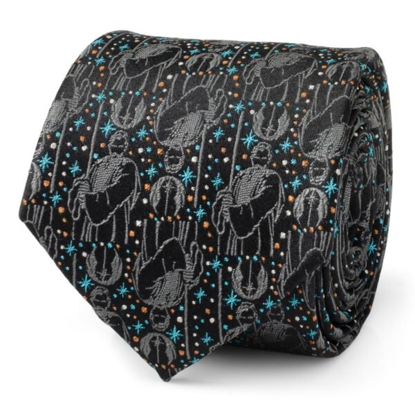 SW-OBI-GRY-TR Star Wars Obi-Wan Kenobi Gray Tie