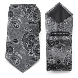 SW-VD-PSYL-GRY-TR_e535e43c-5589-4a09-b358-e0be1811a014 Star Wars Darth Vader Gray Paisley Tie