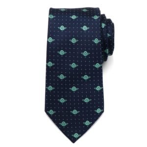 Star Wars Yoda Dotted Navy Tie